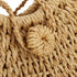 YYW Straw Bags for Women,Hand-woven Straw Top-handle Bag with Round Ring Handle Summer Beach Rattan Tote Handbag...