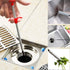 Flexible Grabber Claw Pick Up Reacher Tool With 4 Claws Bendable Hose Pickup Reaching Assist Tool for Litter Pick, Home Sink, Drains, Toilet, Hair...