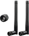 WiFi Antenna PC Bluetooth Antenna Dual Band 2.4Ghz 5Ghz 3dBi RP-SMA Male (with No Pin) for Gaming Motherboard, RV Camera, PCIE M.2 Wireless Card, ...