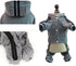 Cute Dog Hoodie Sweater Tracksuit Coat Jacket Winter Pajamas Jumpsuit Clothes Clothing 4-Legs Grey for Cat Puppy Small Medium Big All Type Dogs (3...