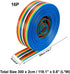 uxcell Flat Ribbon Cable 16P Rainbow IDC Wire 1.27mm Pitch 3 Meters Long...