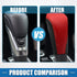 Gear Shift Lever Cover Interior Gear Shift Knob Trim for Nissan Altima Armada Frontier Kicks Sentra 2020-2023 Black Red...