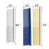 3 Pcs Dog Comb Pet Cat Grooming Combs for Matted Shedding or Knotted Hair, Stainless Steel, Medium Coarse, TuNan Metal Anti Knot Hair Combs for Sm...