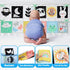 OKOOKO Black and White Baby Book High Contrast Baby Toy 0-6 Months Baby Soft Book Tummy Time Toy Crib Stroller Toy Montessori Sensory Toy Early Ed...
