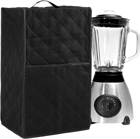 Blender Dust Cover, Kitchen Blender Cover with Accessory Pocket and Handle, Stand Mixer or Coffee Maker Appliance Cover For Kitchen, Anti Fingerpr...