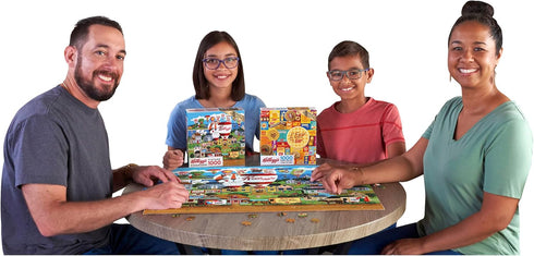 RoseArt - Kellogg's - Hot Air Balloon Celebration - 1000 Piece Jigsaw Puzzles for Adults...