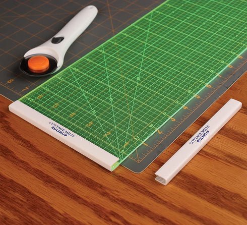 Ruler Lip 6 Inch - Stabilize Your Ruler - Turns Ruler Into a T-Square - 6 Pack...