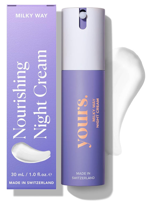 Love From Yours. Nourishing Night Moisturizer | Long-lasting hydration that soothes skin, purifies, repairs and regenerates overnight and prevents...