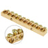 10pcs 10-Hole Electrical Distribution Wire Screw Terminal Brass Ground Neutral Bar Terminal Block Bar...
