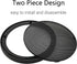 6" Speaker Grill Covers, Car Speaker Subwoofer Guard Protector, ABS Plastic Frame with Metal Mesh, Black - 2Pcs...