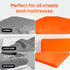 5 STARS UNITED Bed Sheet Straps Set | Easy to Use Adjustable Elastic Fasteners with Metal Clips | Sheet Holders for Corners | Fitted Sheet Clips t...