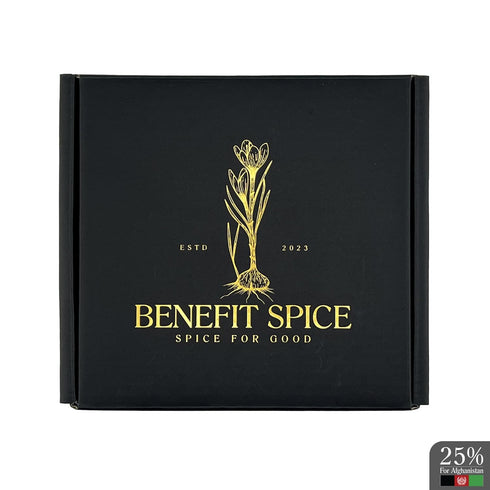 Benefit Spice - Saffron from Afghanistan - Negin Grade - Boxed Tin - 1 Gram...