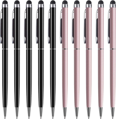 Stylus Pens for Touch Screens anngrowy Stylus Pen Universal Stylus Ballpoint Pen 2 in 1 Stylists Pens for iPad iPhone Tablet Laptops Kindle Samsun...