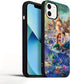 Cute Design Compatible with iPhone 11 Case, Shockproof Protective Case Made with Hard PC Back TPU Case (Beautiful-Princess-Mermaid-4)...