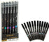 Gel Ink Pens 12PCS Erasable, with Eraser 0.5mm Fine Point Black/Blue 12 Constellations Ink Medium Point Creativity for Journaling Writing Drawing ...