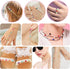 TOAOB 1680pcs Pearl Beads for Jewelry Making 24 Colors Round Pearl Beads with Holes 6mm Loose Spacer Beads for DIY Crafts Necklaces Bracelets and ...