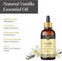 Avatra Vanilla Essential Oil for Diffuser, Skin, & Aromatherapy | Natural & Undiluted Oil for Soap & Candle Making | Long Lasting Scent- 3.38 Fl O...