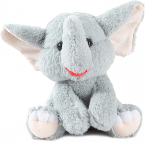 Elephant Stuffed Animal Grey Stuffed Elephant Plush Toys Cute Plush Elephant Toy Elephant Gifts for Women Elephants Stuffed Animals for Kids Girls...