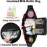 Universal Stroller Organize with Insulated Cup Holder,Diaper Storage, Baby Stroller Organizer Fits for Stroller like Uppababy, Baby Jogger, Britax...