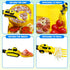 Construction Toddler Utensils - Reusable Plastic Toddler Fork and Spoon & Storage Case - Suitable for Kids Utensils Toys - Used for Toddler Gifts ...