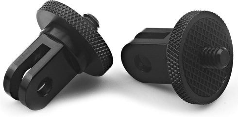 Aluminum Camera Tripod Mount Adapter,2pcs ¼-20 Conversion Adapter for Tripod, Suitable for GoPro Hero/Sony/ Insta360 X3/ Sjcam/Action Camera and O...