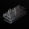 44 Holes Carts Display Stand Acrylic Pen Desk Organizer Stand Transparent Pen holder Pencils Markers Desk Stand Organizer Box Bins Pens Storage Ra...