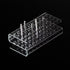 44 Holes Carts Display Stand Acrylic Pen Desk Organizer Stand Transparent Pen holder Pencils Markers Desk Stand Organizer Box Bins Pens Storage Ra...