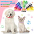Frienda 60 Pieces Puppy Whelping Collars Newborn Pet Collars Double-Sided Adjustable ID Bands Puppy ID Bands Collars for Newborn Pet Dog Cat (L, X...