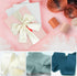 Chiffon Ribbon Silk Satin Ribbon 1 1/2 Inch x 3 Yd Handmade Fringe Chiffon Frayed Edges Ribbons Set 9 Rolls Fabric Ribbon for Wedding Invitations,...