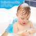 2 Pcs Bath Mitt Washcloths Gloves, Cute Cartoon Exfoliating Glove Body Scrubber, Gentle Soft Scrub Bath Loofahs Sponges for Kids Shower Washing (B...