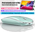 Rechargeable Bluetooth Mouse Wireless Bluetooth Mouse for iPad pro iPad Air Mac MacBook Pro MacBook Air Laptop Chromebook Windows HP DELL (Blue)...