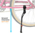 Lumintrail Rear Mount Bike Kickstand - Bicycle Kick Stands for Adult Mountain, Cruiser and Road Bike – Quick Adjust Height Kickstand Fits Most 24,...
