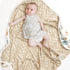 GRSSDER Baby Blankets Super Soft Jersey Knit Swaddle Blanket 2 Pack for Baby Girls and Boys, Double Layer Reversible Receiving Blankets 34 x 44 Ex...