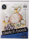 Top Flight Sketch Book, Heavy Back, Top Wire, 9 x 12 Inches, 30 Sheets (63201)...