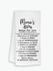 Memas Recipe for Love Kitchen Towel - Funny Kitchen Towel Gifts for Mema - Soft and Absorbent Kitchen Tea Towel Birthday Ideas - Mema Kitchen Towe...