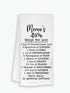 Memas Recipe for Love Kitchen Towel - Funny Kitchen Towel Gifts for Mema - Soft and Absorbent Kitchen Tea Towel Birthday Ideas - Mema Kitchen Towe...