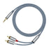 3.5mm to RCA Audio Cable 4ft 2 Male RCA Aux Cord Adapter Headphone Jack Y Splitter for Speaker Stereo Car Subwoofer TV MP3 Laptop Amplifier with N...