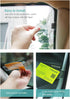Hypersonic Car Windshield Parking Tickets Holder Transparent Auto Accessories Clip 2PCS...