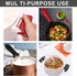 3 Pack Silicone Hot Handle Holders Cover, Assist Pan Handle Sleeve Pot,Non-Slip Pot Holder Sleeve,Frying Pan Casserole Oven Tray Baking Sheets Cas...