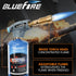 BLUEFIRE Handy Cyclone Torch Head Portable Brass Gas Torch Manual Ignite Fuel by MAPP MAP PRO Propane Gas Cylinder for Soldering Welding Plumbing ...