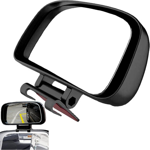 KEWAYO Blind Spot Mirrors - Adjustable Car Auxiliary Wide Angle Side Rearview Mirrors for Cars SUV, Fits Car Mirror Frame Thickness Less than 5MM ...