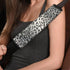 Dreaweet Grey Leopard Print Seat Belt Pads Cover for Adults Kids, Stylish Car Seatbelt Cover 2 pcs, Universal Soft and Safe...