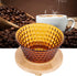 Glass Coffee Dripper,Pour Over Coffee Dripper,Portable Pour Over Coffee Maker Coffee Pot Filter Reusable Glass Coffee Dripper Funnel Kettle Brewer...