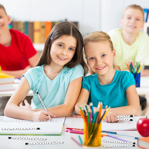 Whaline 36Pcs Boho Pencils with Erasers Boho Black Dot Writing Pencil Back to School Wood Pencils for School Company Office Stationery Gift...