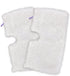 Tidy Monster 2 Pack Microfiber Steam Mop Replacement Pads for Shark Steam Pocket Mops S3500 Series S3501 S3601 S3550 S3901 S3801 SE450 S3801CO S36...