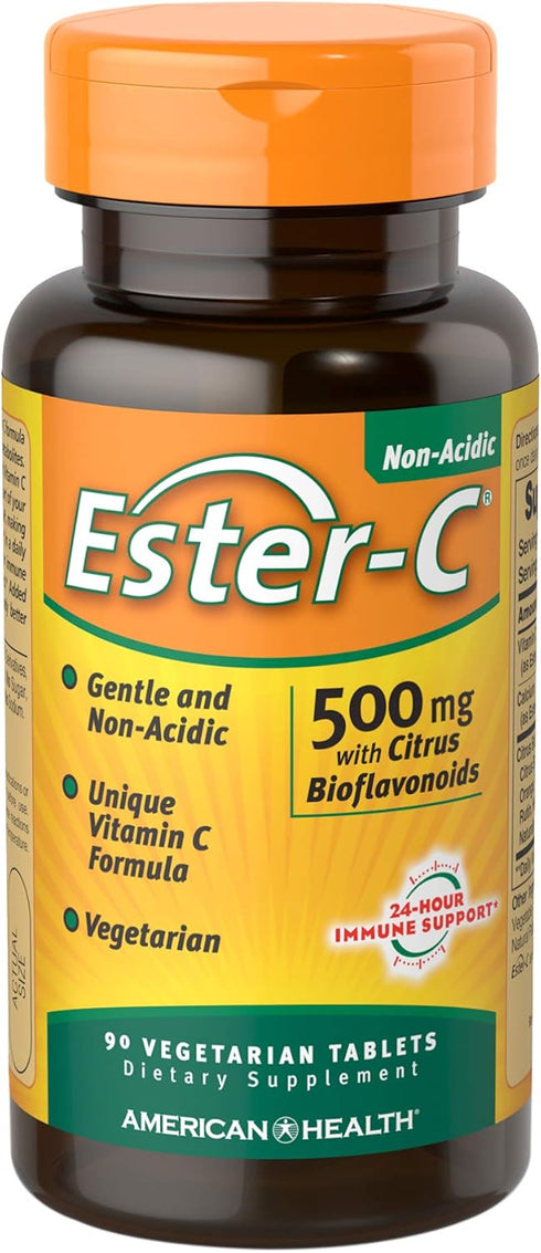 Ester-C® 500 mg with Citrus Bioflavonoids Veg. Tablets 90...