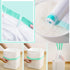 4 Gallon Small Trash Bags 45Count Bathroom, Thickened Drawstring Faint Scented White Mini Garbage Bags for Home, Office, Kitchen (Green Drawstring...