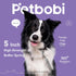 Petbobi 20 ft Dog Tie Out Cable - Reflective Dog Tether for Yard, Camping, Park - Outdoor Leash with Heavy Duty Buffer Spring - Training Tether fo...