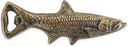 Foster & Rye Cast Iron Fish Bottle Cap Opener, Rustic Beer Bottle Opener for Home Bar, Kitchen, and Outdoor Use, Perfect for BBQs, Tailgates, Craf...