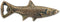 Foster & Rye Cast Iron Fish Bottle Cap Opener, Rustic Beer Bottle Opener for Home Bar, Kitchen, and Outdoor Use, Perfect for BBQs, Tailgates, Craf...